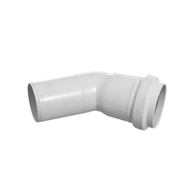 Imagen de Codo pvc TIGRE j. elastica 45º mh 50 mm 29801029