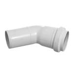 Imagen de Codo pvc TIGRE j. elastica 45º mh 110 mm 29800494