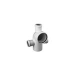 Imagen de Codo.pvc TIGRE j. elastica 87 30º mh c/3 acom. 110x63 mm 215110