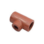 Imagen de Tee poliprop. diam 19 x 13 x 19mm rosca HHh