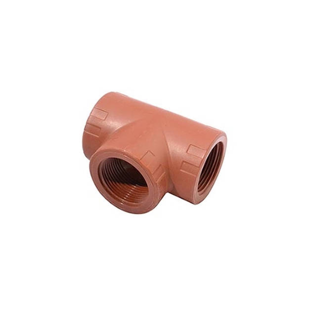 Imagen de Tee poliprop. diam 13mm rosca-HHh