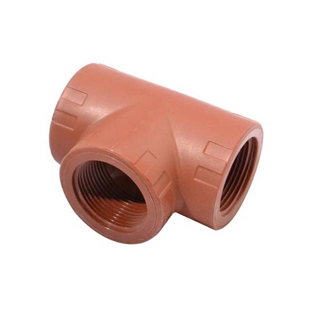 Imagen de Tee poliprop. diam 38mm rosca-HHh