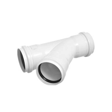 Imagen de Ramal pvc TIGRE j. elastica 45º hh 110 x 110 mm 234110