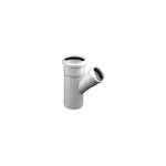 Imagen de Ramal pvc TIGRE j. elastica 45º mh 110 x 63 mm 235112