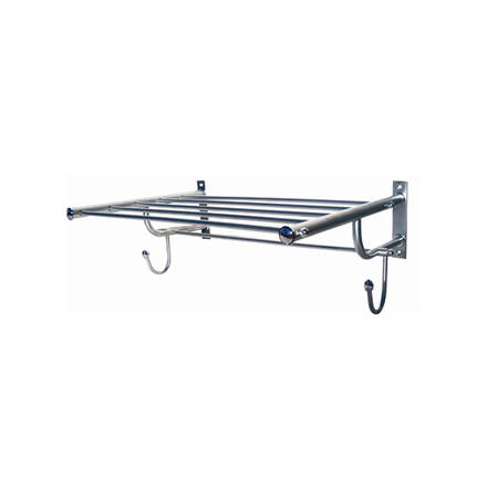 Imagen de Toallero repisa hotel bronce cromado 515x190x130cm ACCECO ab1001