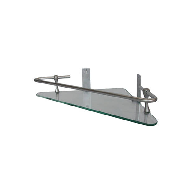 Imagen de Esquinero simple bronce cromado 1 cristal ACCECO ab1013