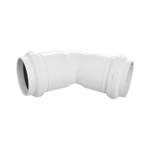 Imagen de Codo pvc TIGRE j. elastica 45º hh 63 mm 26030650