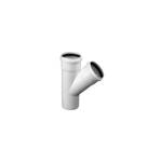 Imagen de Ramal pvc TIGRE j. elastica 45º mh 110 x 110 mm 233110