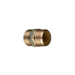 Imagen de Rosca con tuerca bronce rosca m-m diam. 19 mm