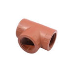 Imagen de Tee poliprop. diam 25mm rosca-HHh