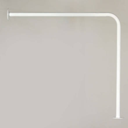 Imagen de Barral acceso piso / pared 65x60 ACCECO seguridad blanco sg-514