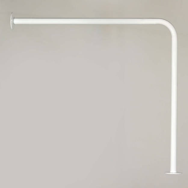 Imagen de Barral acceso piso / pared 65x60 ACCECO seguridad blanco sg-514