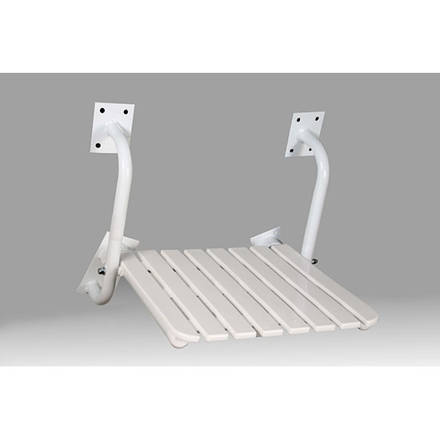 Imagen de Asiento de pared rebatible ACCECO seguridad blanco sg-523