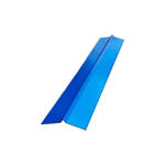 Imagen de Caballete NIMAT chapa prepintada nº 25 40cm x 2.44m Azul Milleniu