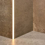 Imagen de Guardacanto duo ATRIM lumiere led quadra 10mm 2,5m cro. mate 3965