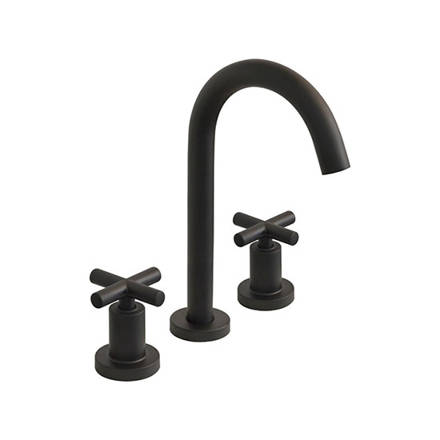 Imagen de Grifería PEIRANO Black Velvet cierre cerámico lavatorio 60-190