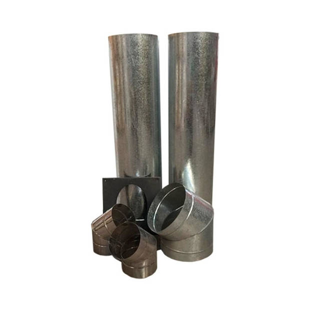 Imagen de Kit complemento pared calef.TROMEN 6" acero inox.