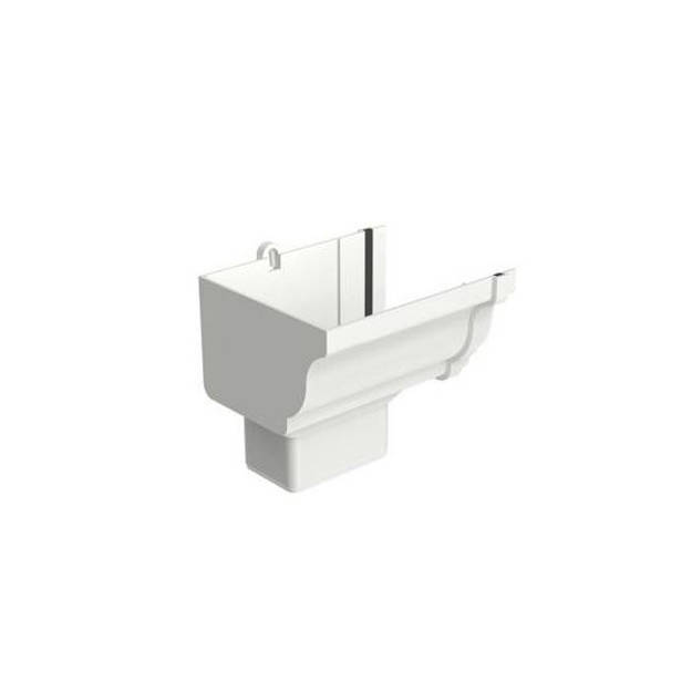 Imagen de Embudo izquierdo canaleta pvc Aquapluv Style TIGRE