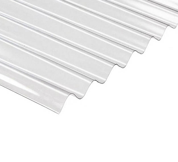 Imagen de Chapa sinusoidal policarbonato cristal 0.80mm 1.10 mt 1.00 mt