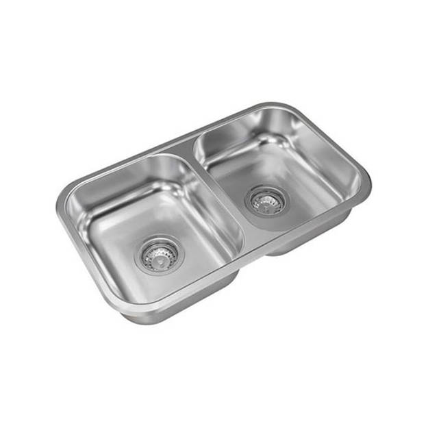 Imagen de Pileta JOHNSON acero 304 DOBLE C 28 59x34x15 -SC