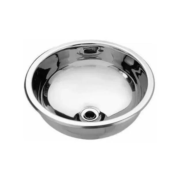 Imagen de Pileta acero 304 JOHNSON vanitory (sin sopapa) O 340 L