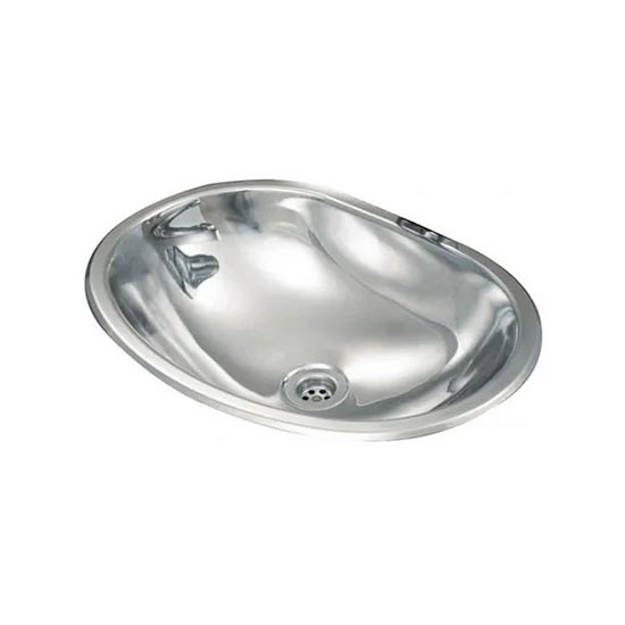 Imagen de Pileta acero 304 JOHNSON vanitory (sin sopapa) OV 370 L