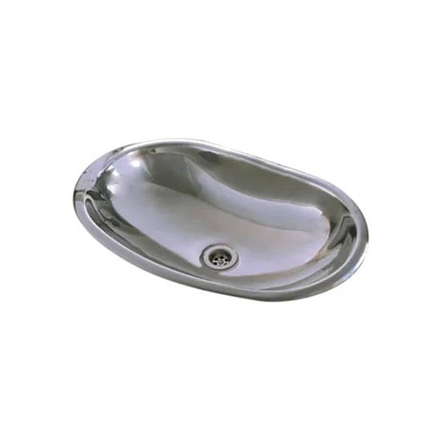 Imagen de Pileta acero 304 JOHNSON vanitory (sin sopapa) OV 440 L