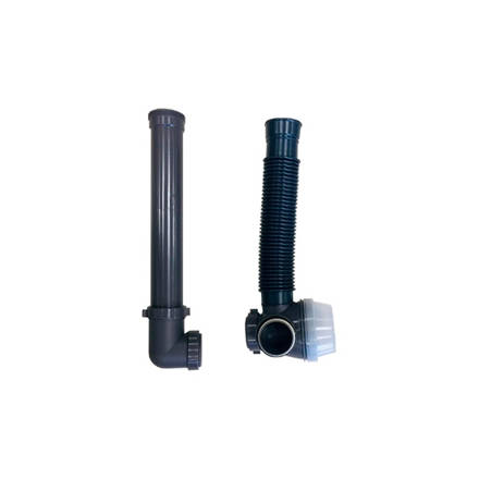 Imagen de Sifon plastico doble sin sopapa p/sopapa roscada MOLDIMAT