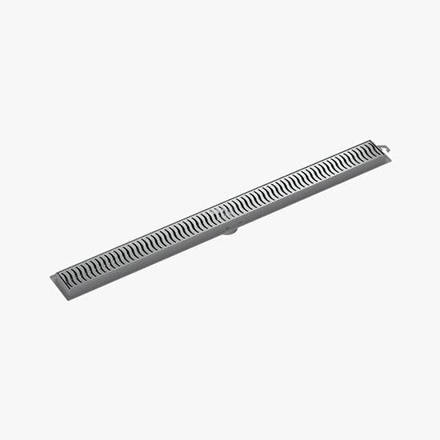 Imagen de Rejilla lineal 50 cm. Pvc- Rejilla cromada TIGRE 820002193
