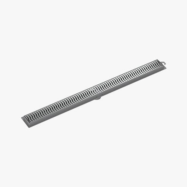 Imagen de Rejilla lineal 50 cm. Pvc- Rejilla cromada TIGRE 820002193
