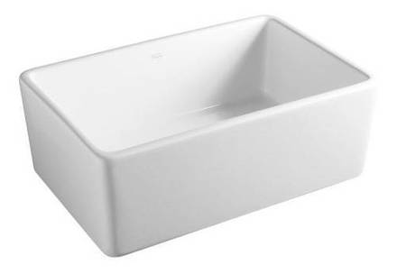 Imagen de Lavatorio FERRUM country blanco LFCF B 600x390mm h=212mm