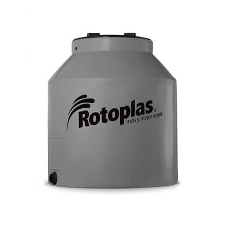 Imagen de Tanque domiciliario ROTOPLAS gris plata 850 lts. sin accesorios