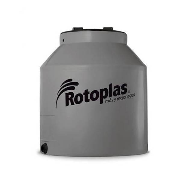 Imagen de Tanque domiciliario ROTOPLAS gris plata 850 lts. sin accesorios