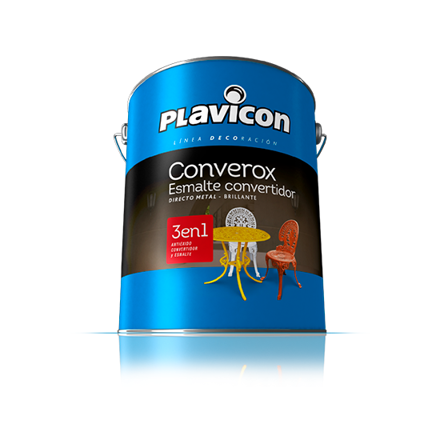 Imagen de Converox esmalte convertidor negro satinado 4,00 lt.