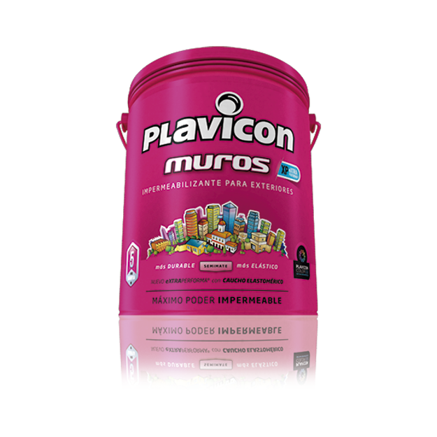 Imagen de Impermeabilizante muros xp blanco 12 kg. PLAVICON