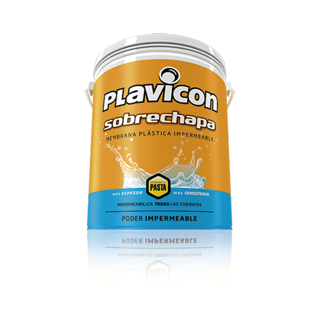 Imagen de PLAVICON sobrechapa blanco x 5 kg.