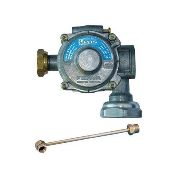 Imagen de Regulador para gas natural B 10 flexible corto Sigas
