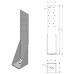 Imagen de Anclaje para steel framing traccion pie s/htt 14 e 3,24mm