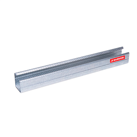 Imagen de Montante BARBIERI 0.52mm 35mm 2.60m galv p/ construcción en seco