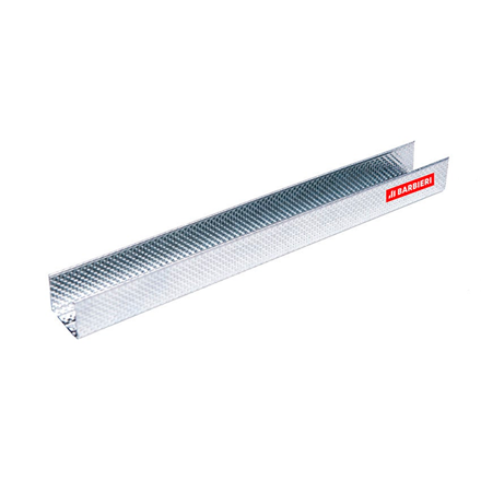 Imagen de Solera BARBIERI 0.52mm 35mm 2.60m galv p/ construcción en seco