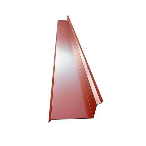 Imagen de Babeta chapa prepintada nro.25 30,5 cm x 2,44m Rojo Teja