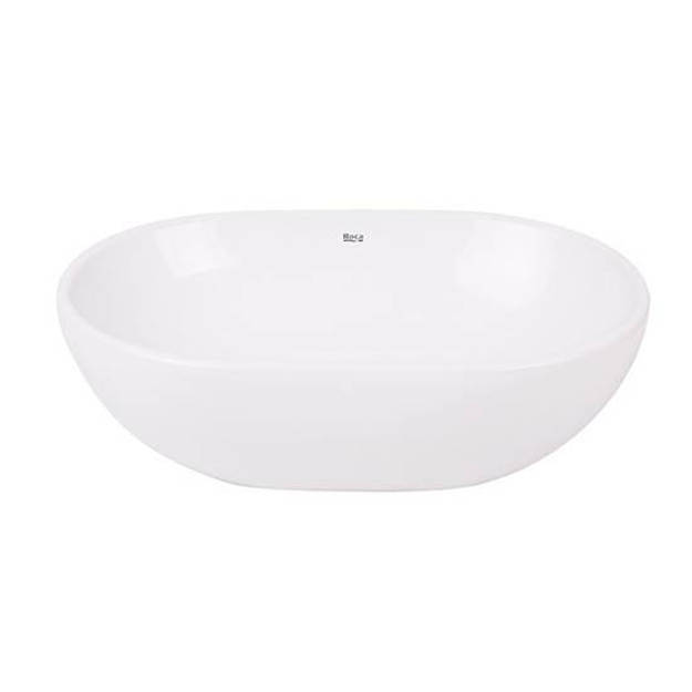 Imagen de Lavatorio ROCA Lea Oval 450x295 mm. apoyo blanco