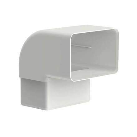 Imagen de Codo canaleta pvc Aquapluv Style 90º. TIGRE