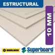 Imagen de Placa superboard ESTRUCTURAL 120x240cm 10mm borde recto