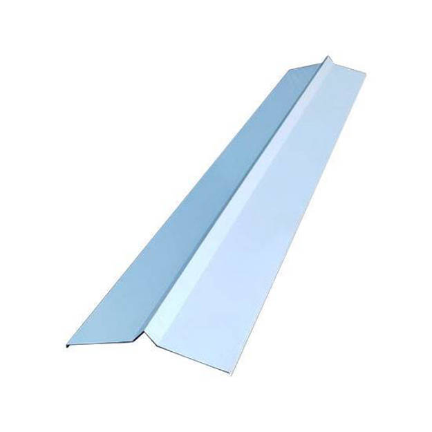 Imagen de Caballete NIMAT chapa prepintada nº 25 40cm x 2.44m Blanco Nieve