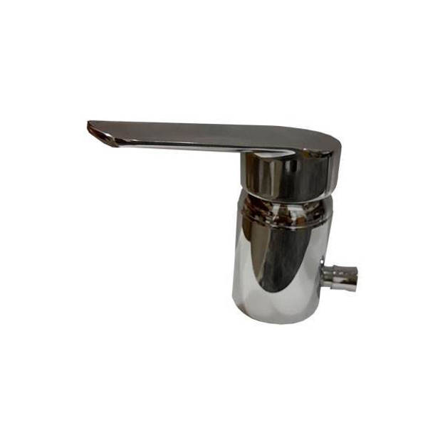 Imagen de Monocomando ESTALGRIF Trini cromo volante metálico bidet