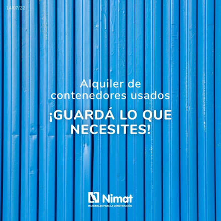 Imagen de Alquileɾ de contenedoɾes usɑdos  Guɑɾdɑ́ lo que necesites