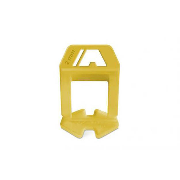 Imagen de Espaciador autonivelante 2mm. Clip ATRIM -bolsa x150 unidades