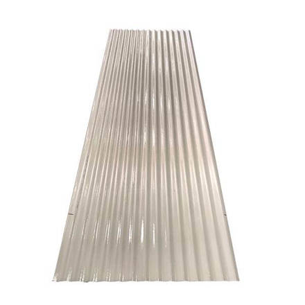 Imagen de Chapa sinusoidal Traslúcida blanca 1.10 mt _1.50 mt