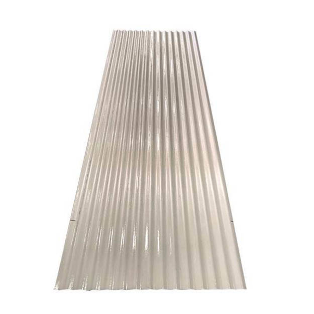 Imagen de Chapa sinusoidal Traslúcida blanca 1.10 mt _8.00 mt